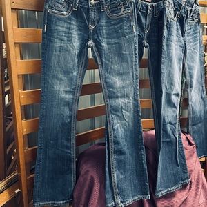 🍒 BOGO 🍒 EXPRESS Medium Wash Boot cut Blue Jeans